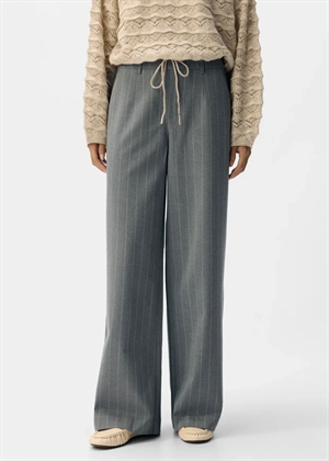 Lisa wide buks Medium Grey Pattern/Humus Pinstripe Object 